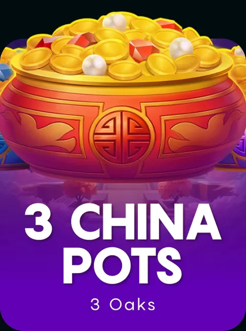 3 China Pots