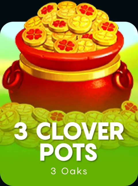 3 Clover Pots