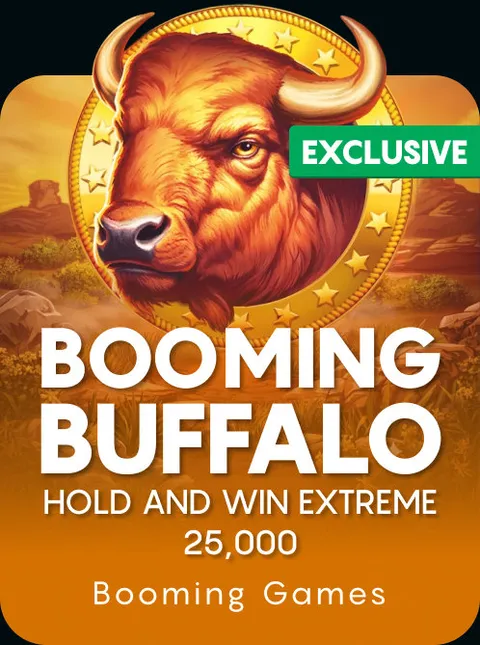 Booming Buffalo Hold and Win Extreme 25,000
