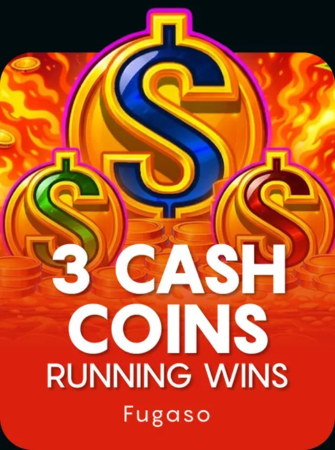 3 Cash Coins RUNNING WINS