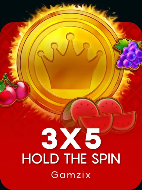 3x5 Hold the Spin