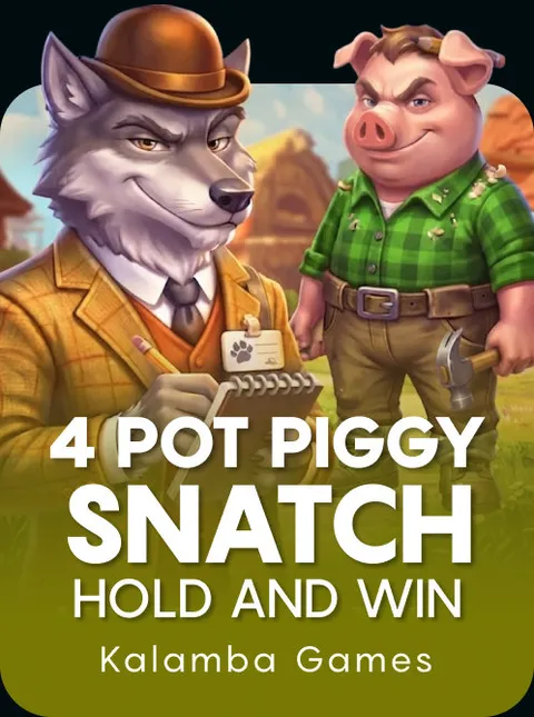4 Pot Piggy Snatch Hold and Win