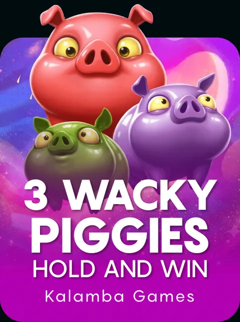 3 Wacky Piggies Hold and Win