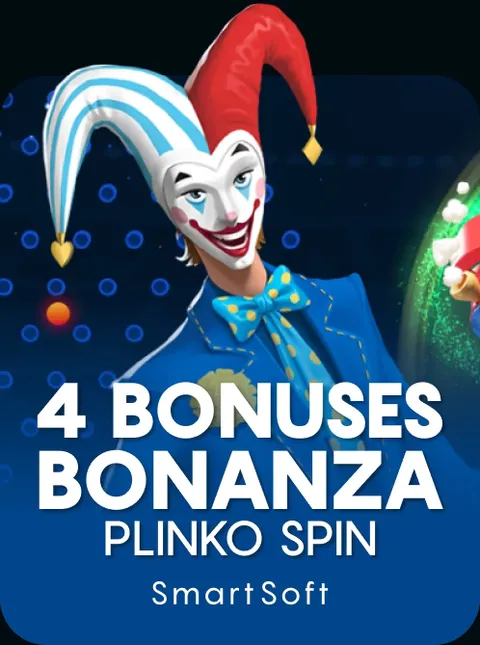 4 Bonuses Bonanza - Plinko Spin