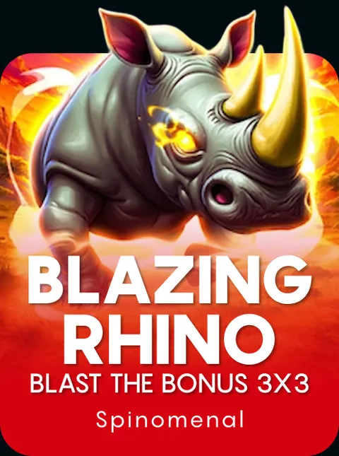 Blazing Rhino - Blast The Bonus 3x3