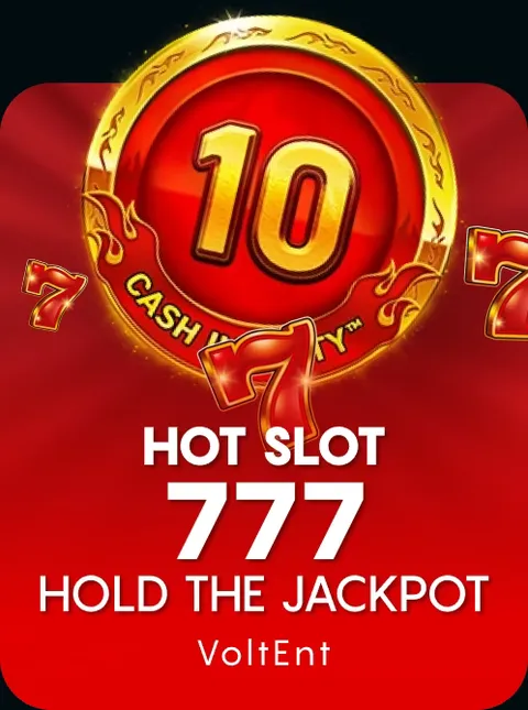 Hot Slot: 777 Hold the Jackpot